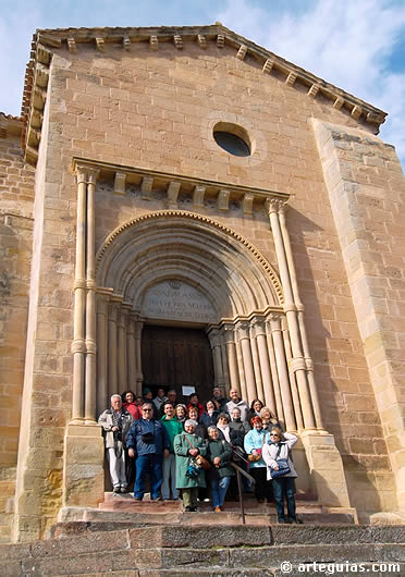 Foto del grupo en Molina de Arag&oacute;n
