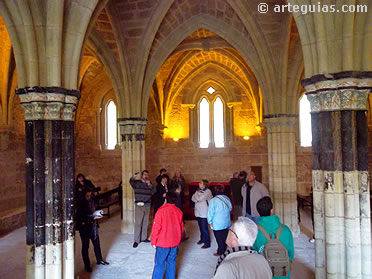 Sala Capitular. Monasterio de Piedra