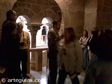 La visita a las tribunas de san Vicente fue lo m&aacute;s emocionante del viaje a &Aacute;vila
