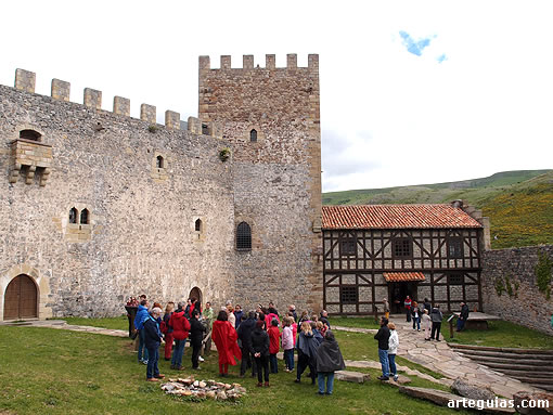 En el castillo de Argüeso