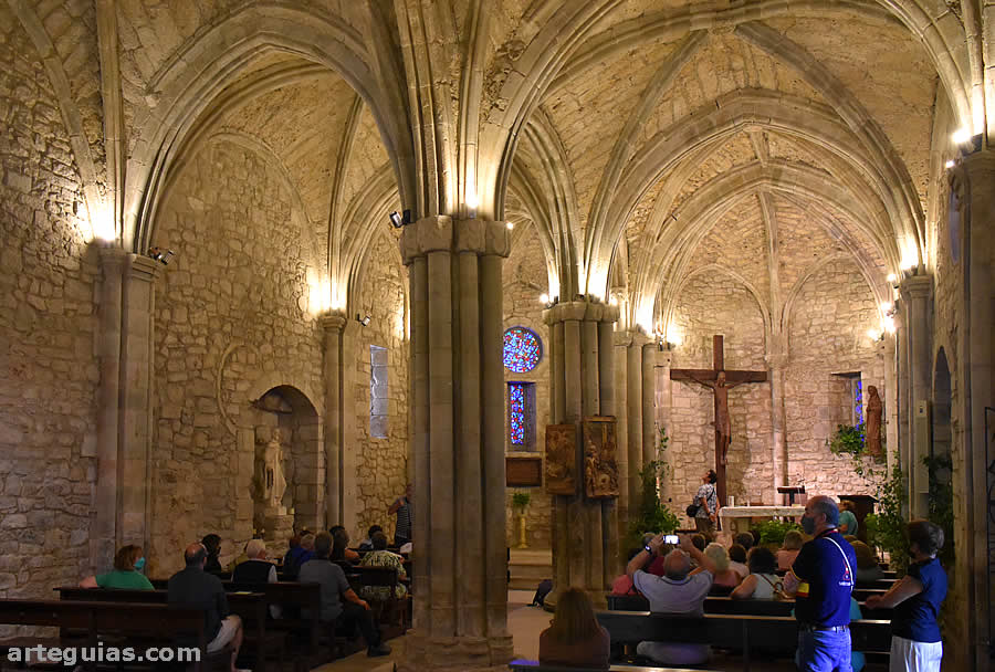 En la iglesia de Santa Marina de  Udalla