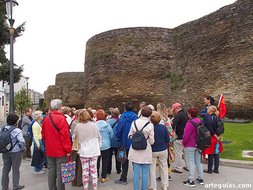 La tarde del sábado la dedicamos a visitar Lugo