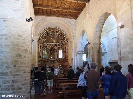 En el interior de esta iglesia
