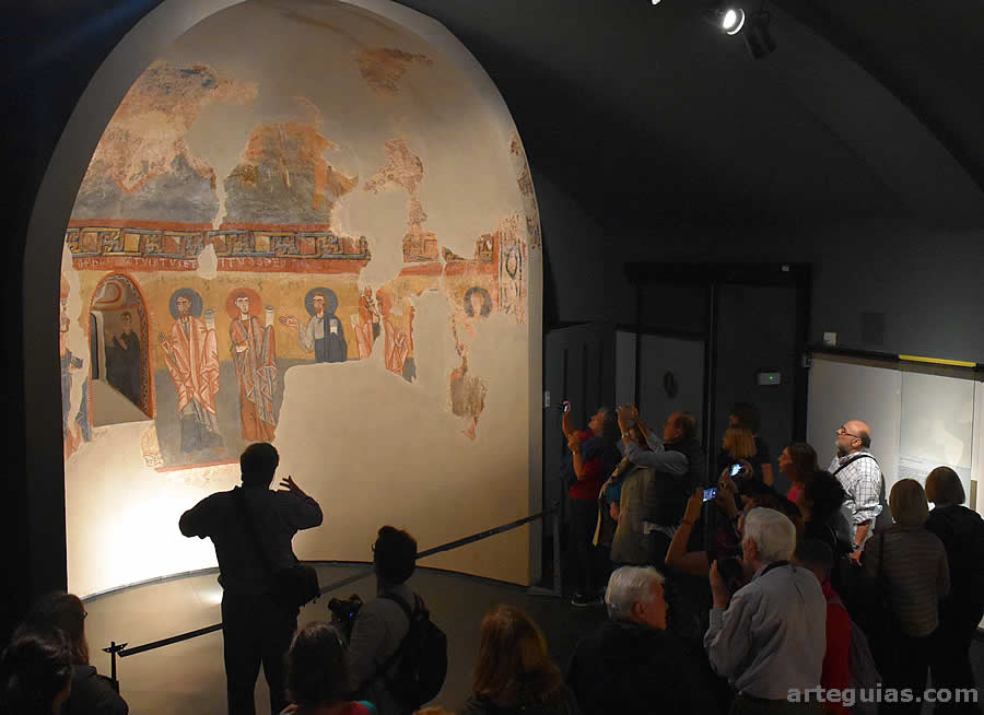 Museo de Solsona: pinturas de Sant Vicenç de Rus