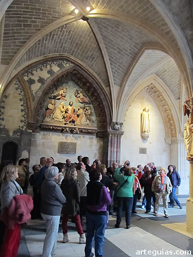 El Claustro Alto es un auténtico museo gótico