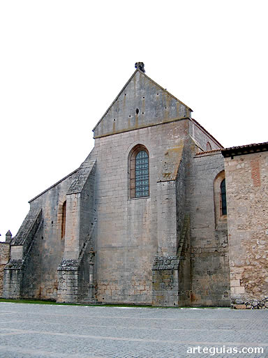 Fachada occidental de la iglesia del Monasterio de Las Huelgas