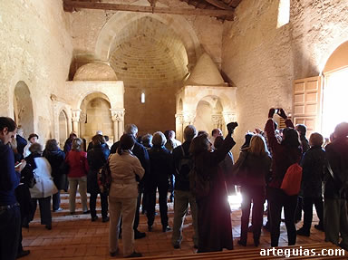 Interior de la iglesia de San Juan de Duero
