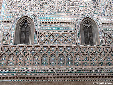 Muro mudéjar de la Parroquieta