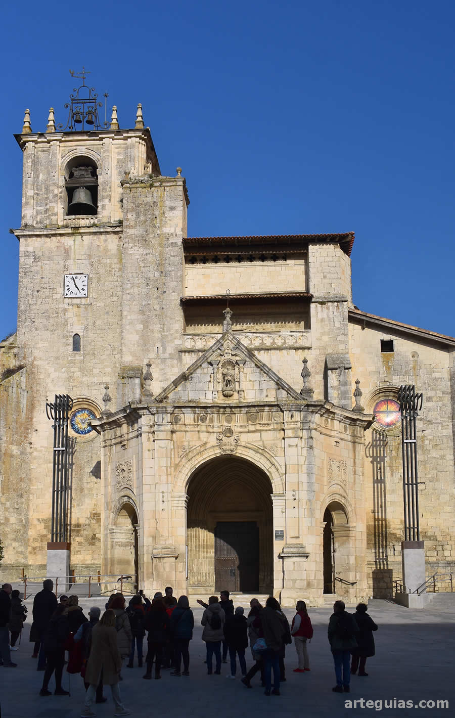 Llegada a Salvatierra el domingo por la tarde