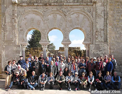 Foto de familia en Medina Azahara