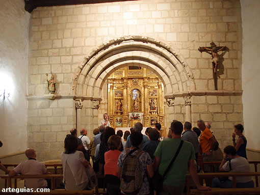 En el interior de esta iglesia