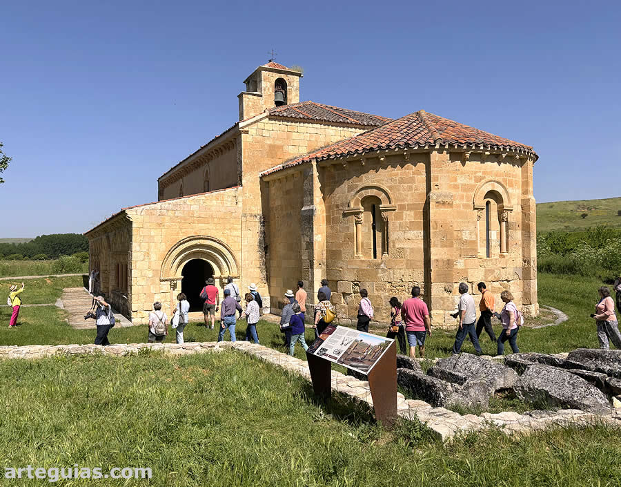 Visita a la iglesia de la Asunción de Duratón, Segovia