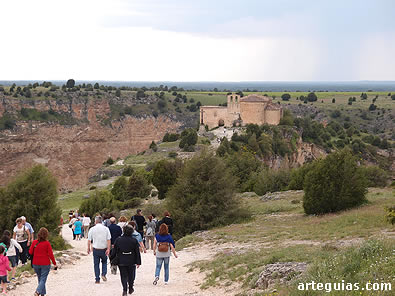 A media tarde: agradabilísimo camino hasta la ermita de San Frutos de Duratón