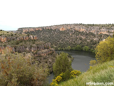 Inpresionantes vistas de las Hoces del río Duratón
