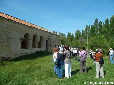 La iglesia de Aldehuelas de Sepúlveda se encuentra en un magnífico paraje