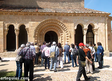 En la iglesia de San Pedro de Gaíllos
