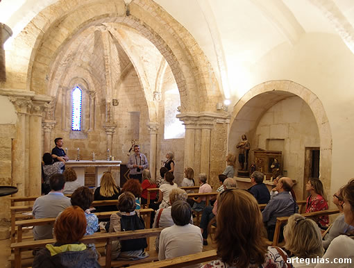 Interior de la iglesia de Cubillo del C&eacute;sar