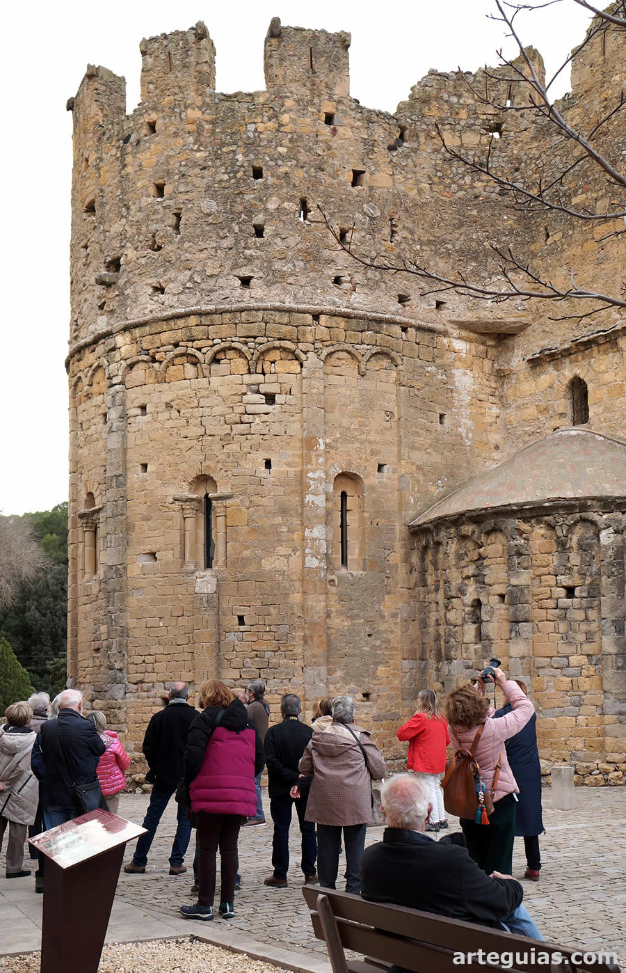 Visita a Sant Miquel de Fluvià