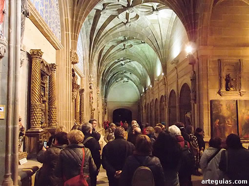 Visita al Museo Diocesano de Calahorra ubicado en los restos del claustro gótico