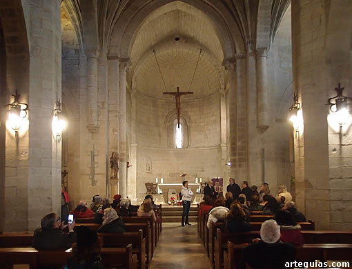 En el interior de San Bartolomé