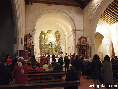 Visitando la iglesia de La Cuest