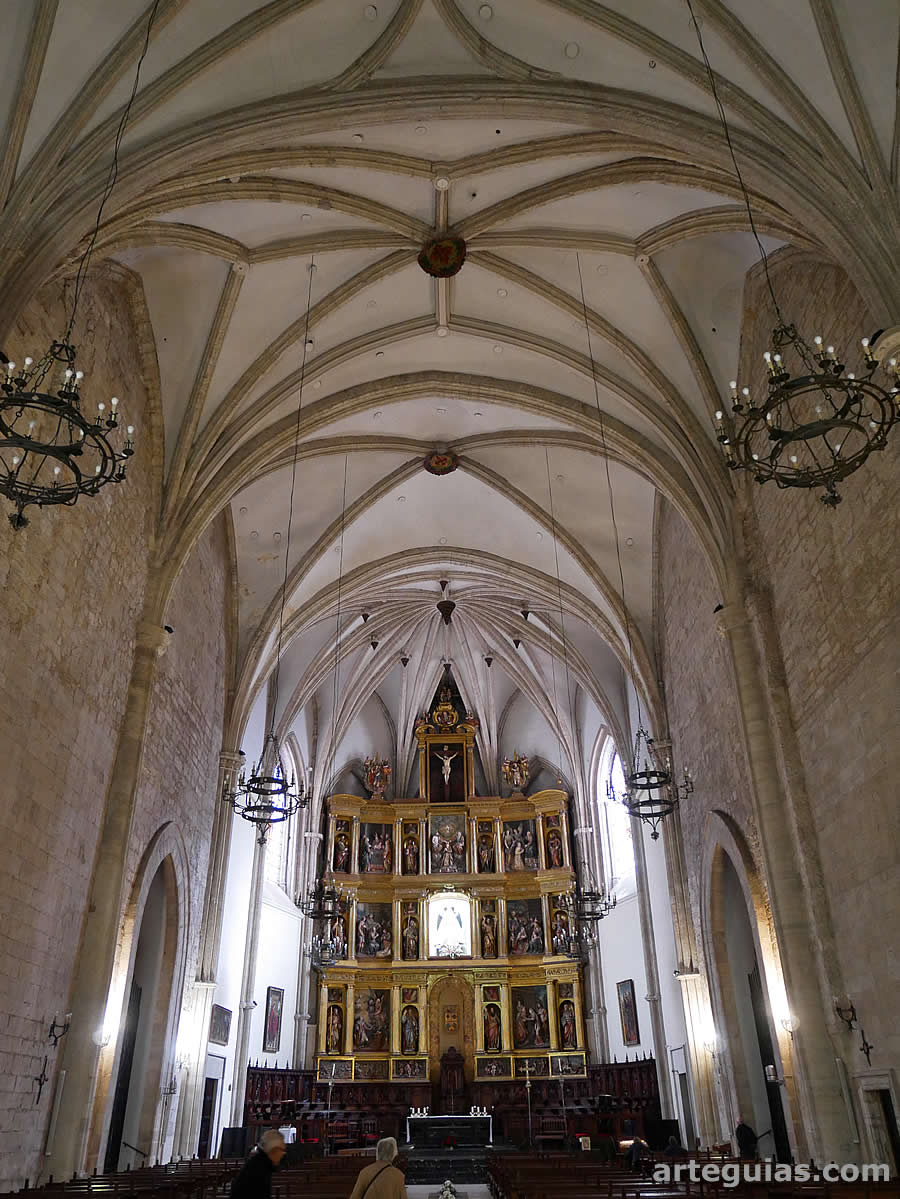 Interior de la Catedral de Santa Mar&iacute;a del Prado de Ciudad Real