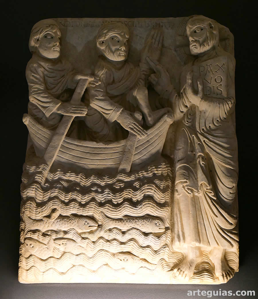 Reproducci&oacute;n expuesta en el Centre de Sculpture Romane del Maitre de Cabestany