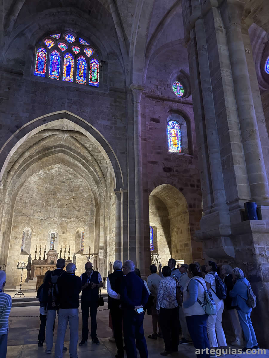 Visitamos la iglesia abacial de Fontfroide