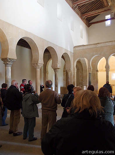 En el interior de este templo del siglo X