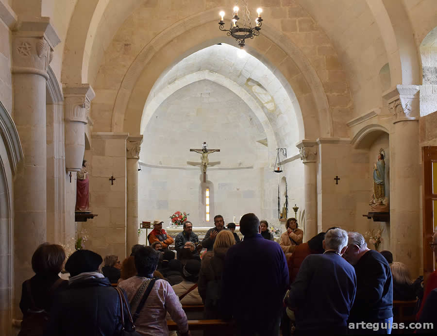 Interior de la iglesia de Pisón de Castrejón