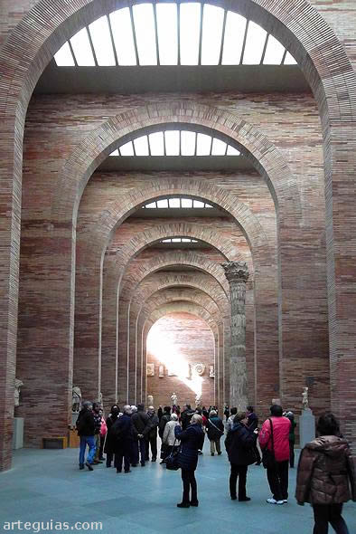 A media mañana, visitamos el Museo Nacional de Arte Romano