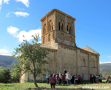El plato fuerte románico del viaje: San Pedro de Tejada