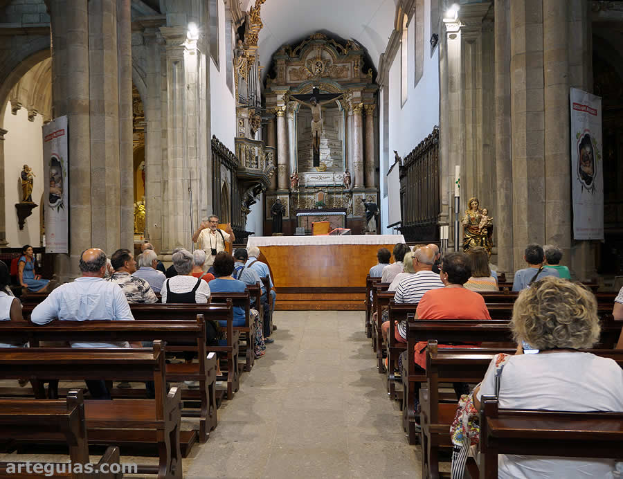 Primera visita del jueves: La iglesia del convento de Santo Domingo de Guimarães