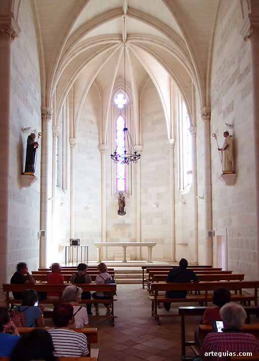 Ábside principal de la iglesia abacial de Villamayor de los Montes
