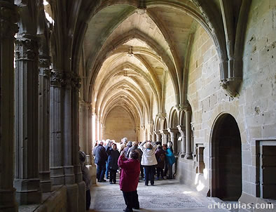 El claustro del monasterio