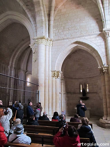 Primira visita del viaje: el burgal&eacute;s Monasterio de San Juan de Ortega
