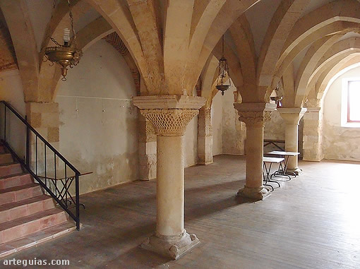 Sala Capitular del que fuera Monasterio de San Pelayo de Arenillas