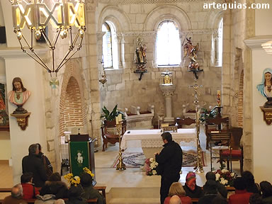 Interior de la iglesia de San Miguel