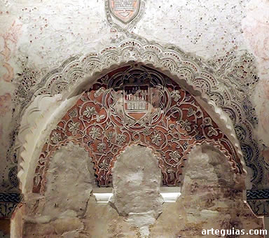 Decoración mudéjar en la iglesia de San Martín de Cuéllar