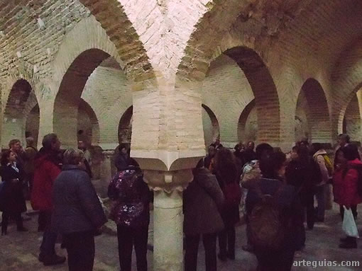 En los espectaculares Baños Árabes de Jaén