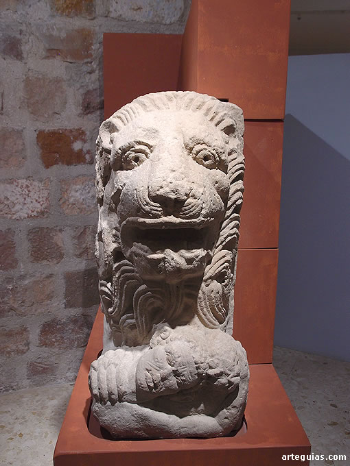León ibero-romano en el museo
