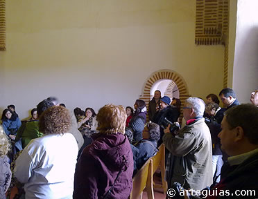Interior de la iglesia de La Lugareja
