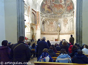Pinturas murales de la iglesia de Santa Mar&iacute;a la Mayor de Ar&eacute;valo