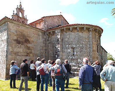 Sábado por la tarde: visita a la iglesia de Moreira