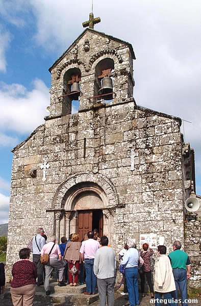 Tras Dozón, visitamos la iglesia de Ventosa