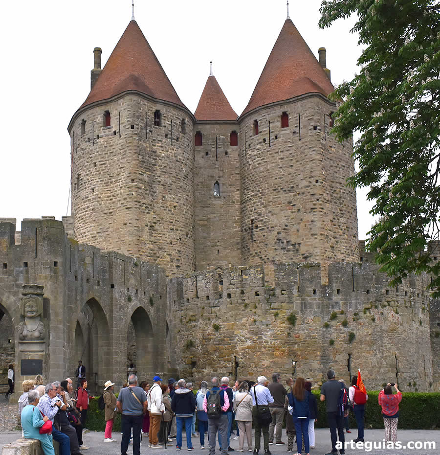 Jueves: llegada a la ciudadela de Carcassonne