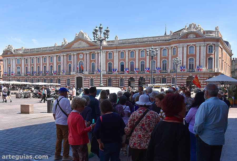 En la Plaza del Capitolio