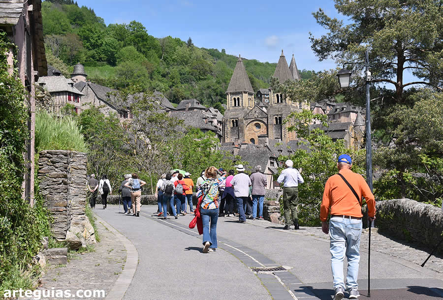 Uno de los "platos fuertes" de nuestro viaje: Conques