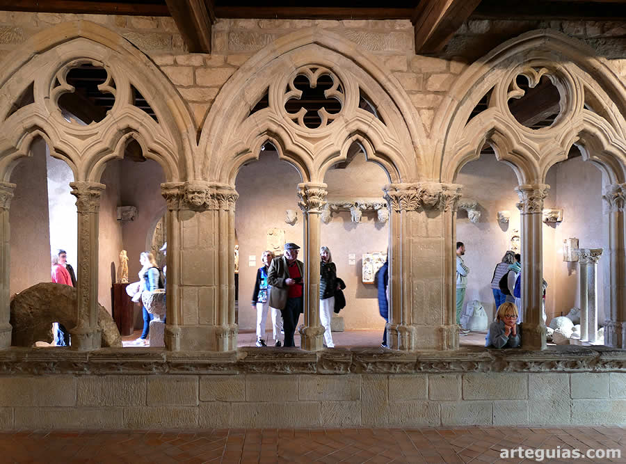 Interior del Museo del castillo de Carcassonne