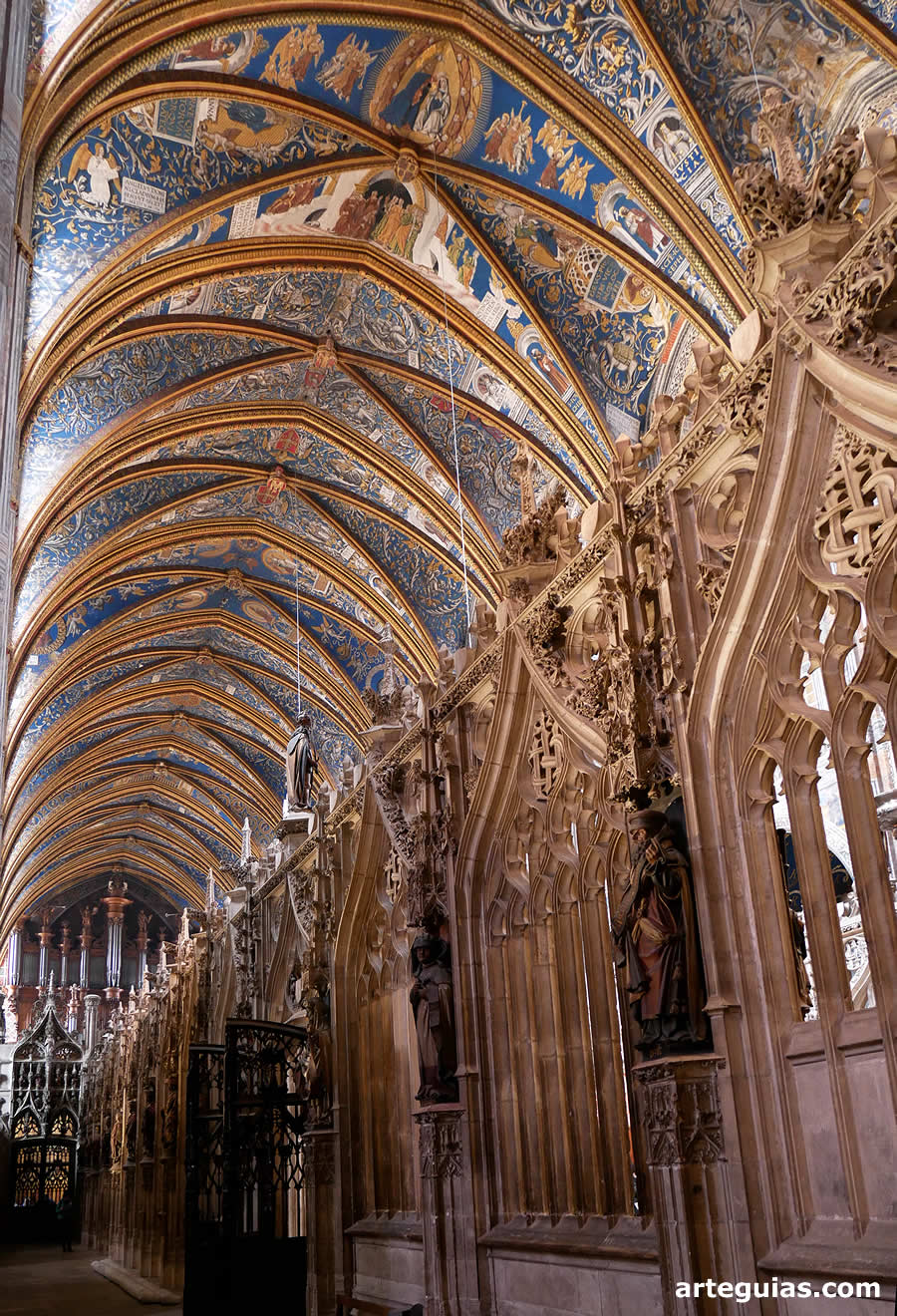 Interior de la catedral de Albi